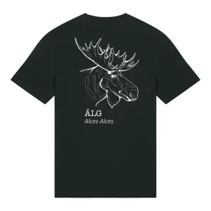 T-shirt outlet Älg Black