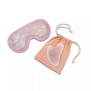 ThermoConfort Ögonmask & Roskvarts Gua Sha Kit